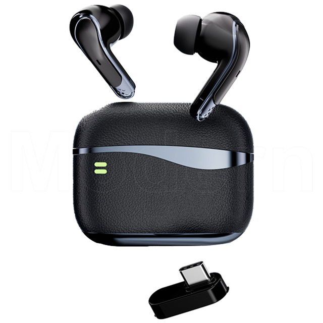 Ultra-Low Latency 2.4G Wireless Earphones 25ms Mode with TYPE-C Receiver and LED JL In-Ear Gaming Headphones