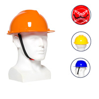 Ventes directes d'usine Petit v Plastique Pe Capuchon anti-poussière Chantier de construction Protection du travail Casque de sécurité