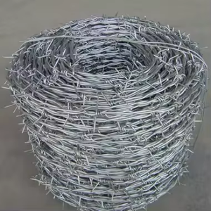 1.6mm Hot-dip Galvanized Barbed <b>Wire</b> Fence <b>Net</b> Isolation Barrier Wall Anti-climbing Anti-theft Fence YuZhongWang Brand - Product Image 3