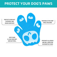 Autocollants de patte de chien antidérapants et imperméables Autocollants de traction Patch de pied pour animaux de compagnie Protecteur de patte de chien durable