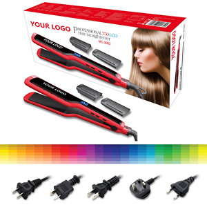 Lisseur professionnel en titane For Styler MC-3062 avec écran LCD et accessoires peigne auxiliaire pour usage domestique et en camping-car - Salon - Product Image 4