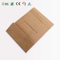 Sacs en papier kraft écologiques recyclables personnalisés, impression flexographique en relief pour l'emballage de la marque