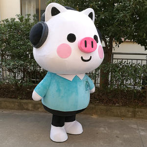 ชุดมาสคอตเปปเปอร์พิกสำหรับผู้ใหญ่ ขนาดเท่าตัวจริง สำหรับงานเทศกาล งานแสดงต่างๆ - Product Image 3