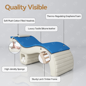 Bộ giường nối mi Turri Popular có sẵn, ghế nằm nối mi chuyên nghiệp Camilla Estetica, ghế thư giãn nối mi, ghế nối mi Pestanas. - Product Image 6