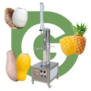 Otomatis kualitas tinggi labu Pomella pepaya kecil Melon dan buah Pawpaw nanas kulit pengupas mesin