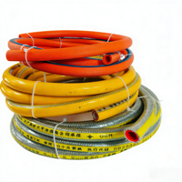 Tuyau de gaz GPL en PVC GEMIER multi-usage, renforcé, haute pression, flexible, durable, non toxique, certifié ISO9001, 1/4''-1 pouce pour