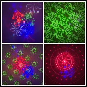 Caliente Navidad copo de nieve motivos luces decorativas fiesta láser LED luces de Navidad 2024 - Product Image 6