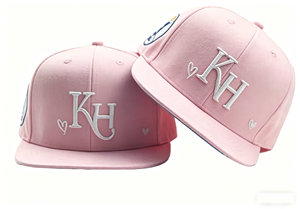 <span class=keywords><strong>Casquette</strong></span> de baseball structurée style Pro, haute qualité, calotte haute, visière plate, 6 panneaux, fermeture snapback, logo brodé 3D personnalisé - Product Image 1