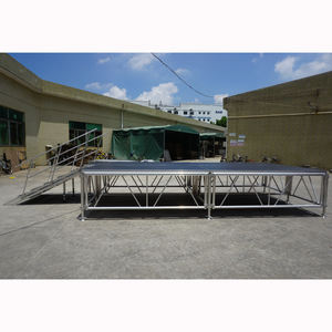 Iluminación interior ajustable en altura, escenario de aluminio, escenario portátil para conciertos - Product Image 5