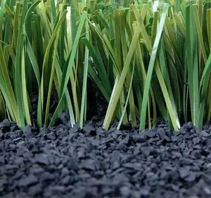 Заполнение искусственной травы, переработанная резиновая гранула SBR, черная резиновая крошка, цена крошечной резины