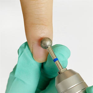 1-6mm Nagel bohrer in Kugelform-Diamantkarbid-Nagel bohrer zum Entfernen des Gels von Acryl nagels pitzen - Product Image 5