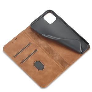 Custodia a Portafoglio in Pelle PU per <span class=keywords><strong>iPhone</strong></span> 11 - <span class=keywords><strong>Cover</strong></span> con Funzione Stand, 2 Slot per Carte, Chiusura Magnetica e Guscio Antiurto - Product Image 6