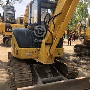 Komatsu รถแบคโฮรถขุด PC55MR ไฮดรอลิคตีนตะขาบ5.16ตันเครื่องยนต์มอเตอร์ดั้งเดิมของญี่ปุ่น - Product Image 5