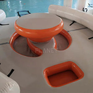 Tente gonflable d'île de plate-forme de dock flottant gonflable de <span class=keywords><strong>parc</strong></span> <span class=keywords><strong>aquatique</strong></span> de vente entière pour <span class=keywords><strong>la</strong></span> location - Product Image 6