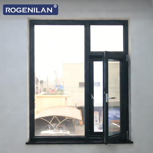 Finestre a Battente in Alluminio con Doppio Vetro Isolante Temperato <span class=keywords><strong>e</strong></span> Zanzariere, Personalizzate dalla Fabbrica Rogenilan - Product Image 2