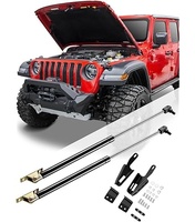 Nouveaux vérins de levage de capot avant à gaz de haute qualité avec garantie de 3 ans compatibles avec Wrangler JL 2018+ et Gladiator JT 2020