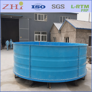 Bassin d'aquaculture en PRV d'occasion, réservoir de pisciculture en fibre de verre pour spas et piscines pour enfants, équipement durable sans fuite à vendre - Product Image 3
