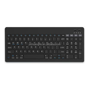 Teclado Inalámbrico BT Mecánico Ultrafino de Escritorio, Portátil, Recargable, Mini, Nuevo, de Plástico - Product Image 2
