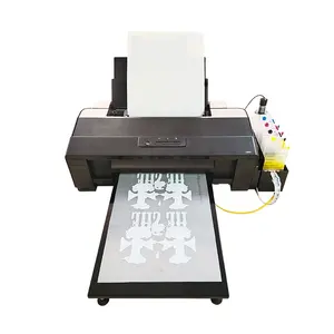 Fcolor Digitale A3 Inkjet Heat Transfer Pet Film Dtf Printer Voor L1800 Inkjet T-shirt Drukmachine