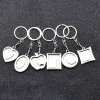 Mini cadre photo créatif personnalisé porte-clés pendentif pour sac à dos de voiture suspendu petite entreprise vêtements accessoires breloques de sac