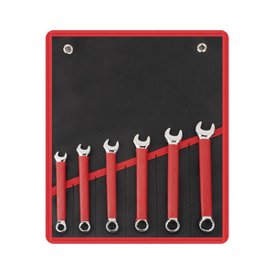 Jeu de clés à douille rouges de 6 pièces |   Kit d'outils métriques tout-en-un avec sac de rangement - Product Image 1