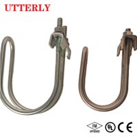 Pince de renforcement latéral rapide QT450 UUTT13, galvanisée, qualité garantie pour le renforcement sismique des tuyaux, directement de l'usine
