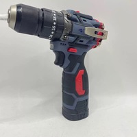 Perceuse électrique sans fil compacte multifonction à moteur sans balais pour vis domestiques et petits projets