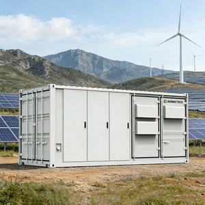 Conteneur de stockage d'énergie refroidi 500KW 1MWH 4MWH certifié CE, kit conteneur 20GP pour extérieur BUA-448V-125kWh Énergie conteneurisée - Product Image 1