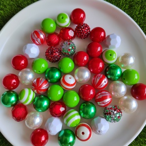 20mm Purple <strong>Bubblegum</strong> <strong>Bead</strong> Mixed Chunky <strong>Bubblegum</strong> <strong>Beads</strong> for Beaded Pens Necklace Bracelet Supply - Product Image 6