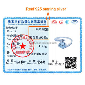 Grosir VVS D warna 100% cincin Moissanite 1CT cincin pertunangan brilian untuk wanita hadiah janji 925 perak murni perhiasan bagus - Product Image 6