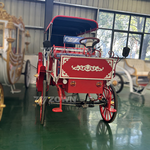 2025 calèche touristique de style antique pour une utilisation cérémonielle chariot à chevaux de mariage royal vintage en vente - Product Image 3