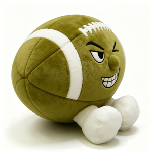 Customized <b>Football</b> plush toy, American <b>football</b> stuffed plush, Sports ball plush <b>pillow</b>, Wink face <b>football</b> plush - Product Image 3