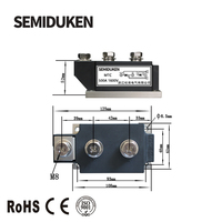 Module thyristor MTC500A1600V 500A 1600V, module de puissance SCR pour le contrôle des moteurs