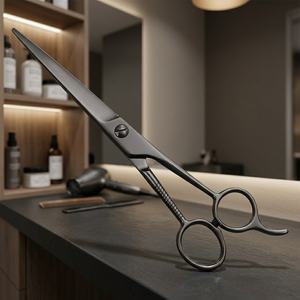 ASAP Straight Blades Barber <b>Scissors</b> Professional Hair Cutting Shears for Salon and Barbers <b>Left</b> <b>Handed</b> Hairdressing <b>Scissors</b> - Product Image 4