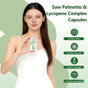 Капсулы с комплексным экстрактом пальметто и ликопина (OEM/ODM), веганские, для поддержки мужского здоровья, витамины - Product Image 2
