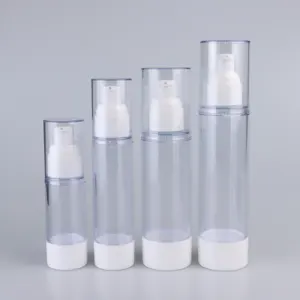 15ml 30ml 50ml Kunststoff PP Peeling Lotion Flasche Spray Airless Flasche