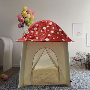 Tente d'intérieur pour enfants garçons et filles château Villa jouet bébé jouer maison princesse petite maison champignon tente - Product Image 6