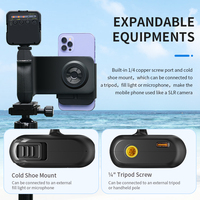 Poignée magnétique pour smartphone Takenoken avec télécommande sans fil pour les selfies sur le bureau ou le lit pour les amateurs de selfie