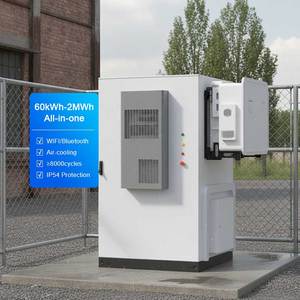 Système de stockage d'énergie solaire tout-en-un industriel et commercial, rackable, au lithium LiFePO4, 100 kW, 50 kW, 100 kWh, en armoires - Product Image 2