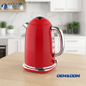 2L Stainless Steel Electric <b>Tea</b> <b>Maker</b> Kettle Hot Water Boiler with LED Light Water Level Window Dry Boil Protection for Kitchen - Product Image 1
