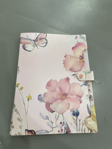 Bền A4/Thư Kích thước mở rộng đa-túi Snap Nút tập tin thư mục tổ chức hoa văn phòng phẩm bền PP chất liệu - Product Image 2