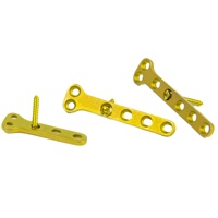 Système de plaques orthopédiques vétérinaires ALPS Mini découpables et verrouillables (Titane) Certifié CE 1,1 mm Classe III