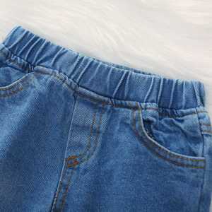 Venta al por Mayor de Conjuntos de Ropa para Niños, Estilo Nuevo, Camisetas para Mujer y Jeans de Mezclilla para Niños - Product Image 3