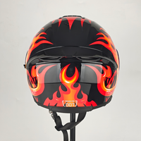 Casque de moto modulable avec coque ABS, double visière, homologué DOT, visière solaire intérieure, toutes saisons, pour hommes et femmes