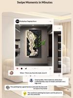 Supplier Pabrik Dekorasi Dinding LED 3D Besar dengan Tempat Vas Lampu Dekoratif Lukisan Mural untuk Ruang Tamu dan Kantor