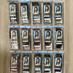 Extensions de cheveux synthétiques pré-étirées 10 pouces pour <span class=keywords><strong>tresses</strong></span> au crochet, style <span class=keywords><strong>Afro</strong></span> Twist, <span class=keywords><strong>Afro</strong></span> Kinky, Springy Curly, Yanky Twist - Product Image 3