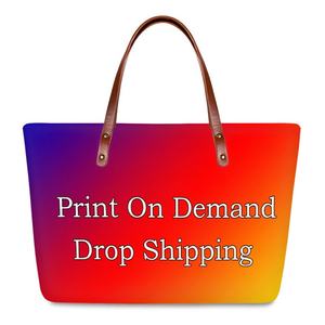 Canada Maple Leaf Flag Pattern Femme Sac à main pour cadeau POD Dropship Elegant Girl Tote Bag - Product Image 4