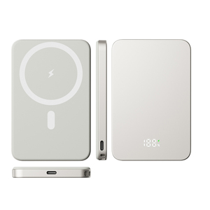 Cargador Inalámbrico Magnético Ultrafino Personalizable con Logotipo, <span class=keywords><strong>Mini</strong></span> Banco de Energía de 5000 mAh, Banco de Energía Seguro de 10000 mAh para Teléfono - Product Image 1