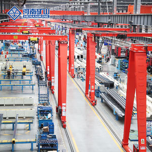 رافعة مناجم هينان جهاز تحكم عن بعد نموذج BMH سكة كهربائية للسفر 10 طن 20 طن 30 طن شعاع واحد نصف رافعة جالوت - Product Image 4