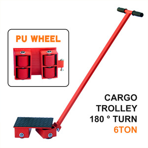 Machinery Skate <b>Trolley</b> Pu Wheels Warehouse Heavy Duty Equipment <b>Moving</b> Machine Transport <b>Moving</b> Cargo tank <b>Trolley</b> - Product Image 5